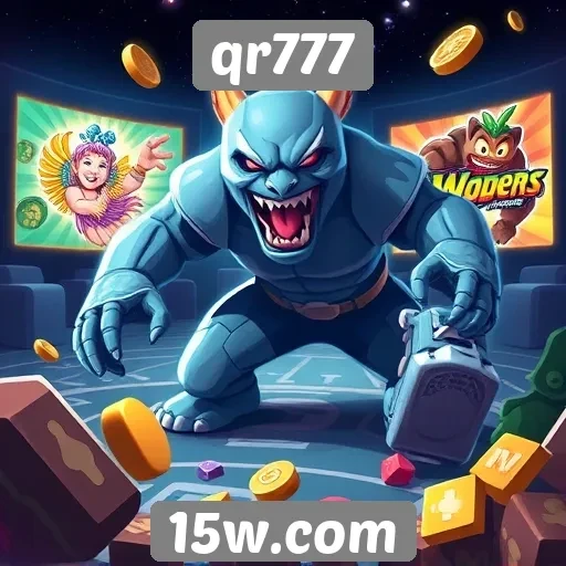 Diversidade de jogos oferecidos no qr777